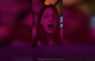 Maru Karv em video de sexo sendo fodida por trás